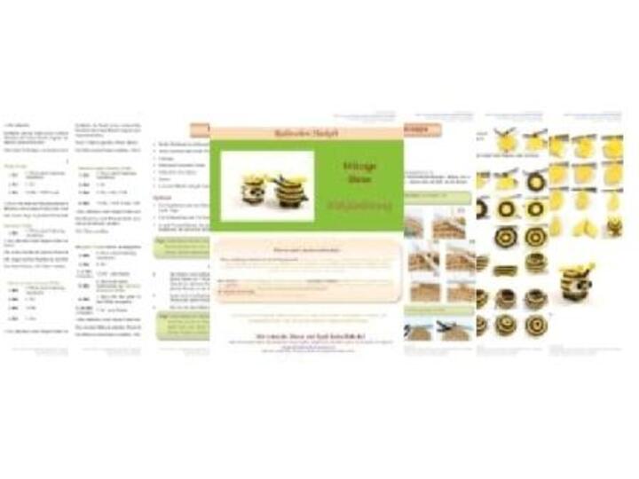 Witzige Biene - Häkelanleitung