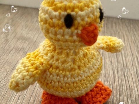 Häkelanleitung Küken