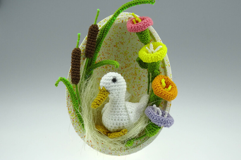 Osterei Ente Häkelanleitung Amigurumi