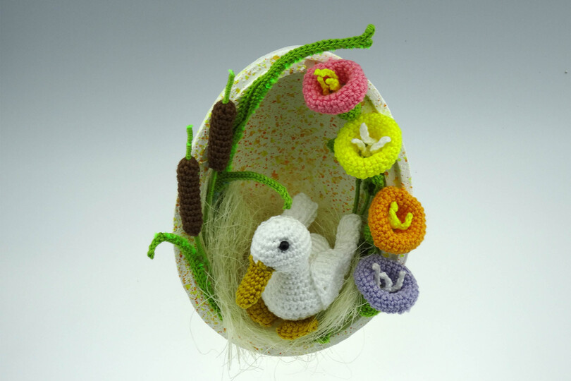 Osterei Ente Häkelanleitung Amigurumi