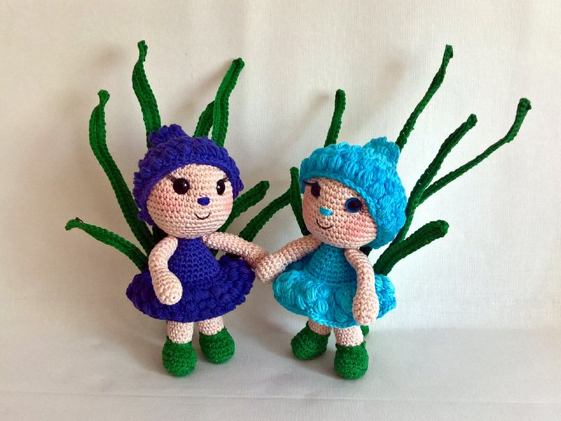 Häkelanleitung Blumenkind Hyazinthe