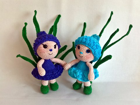 Häkelanleitung Blumenkind Hyazinthe