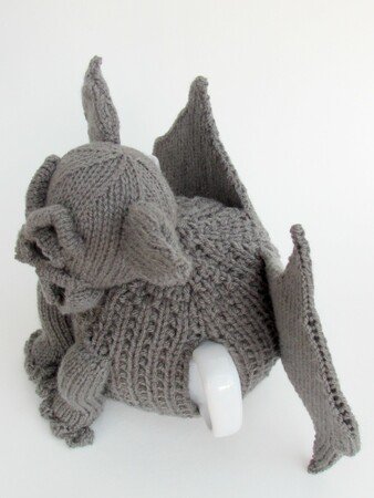 Gargoyle Tea Cosy Crochet Pattern