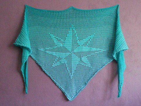 Dreieckstuch Tuch Kompaßrose