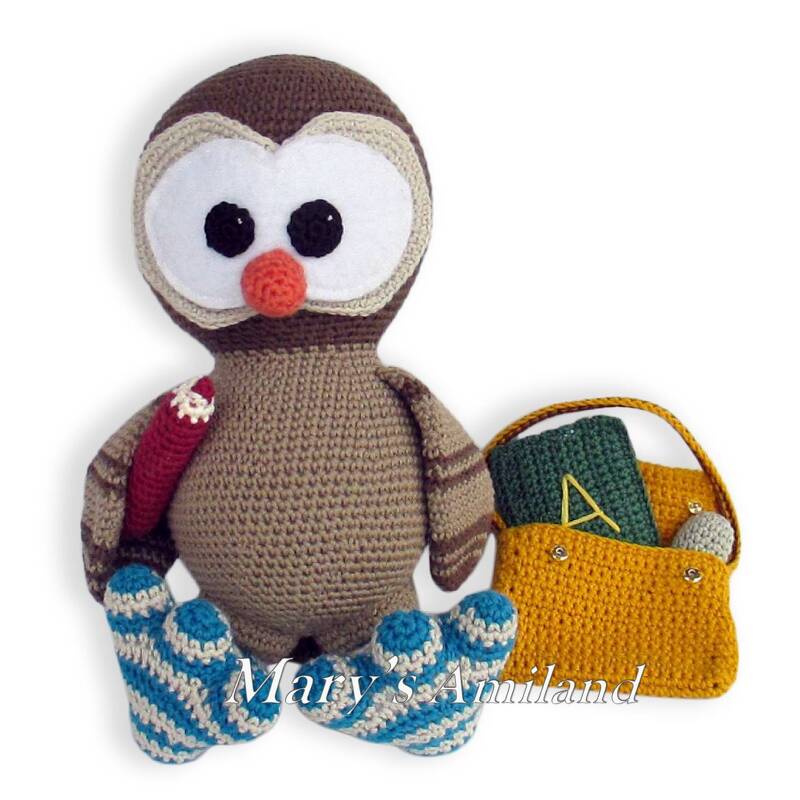 Samuel Owl the Ami - Amigurumi Crochet Pattern - Image 5