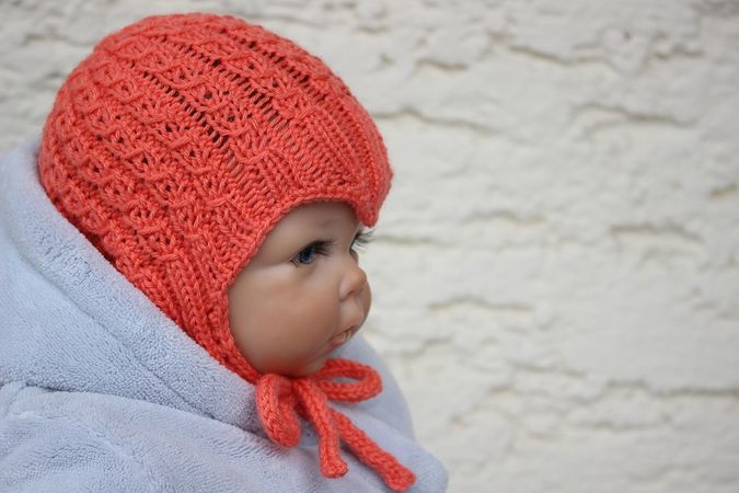 Baby Earflap Hat Knitting Pattern