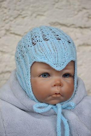 Baby Earflap Hat Knitting Pattern