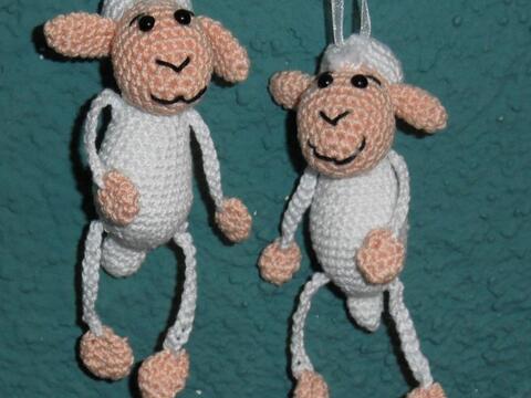 Schlenker-Schaf Häkelanleitung