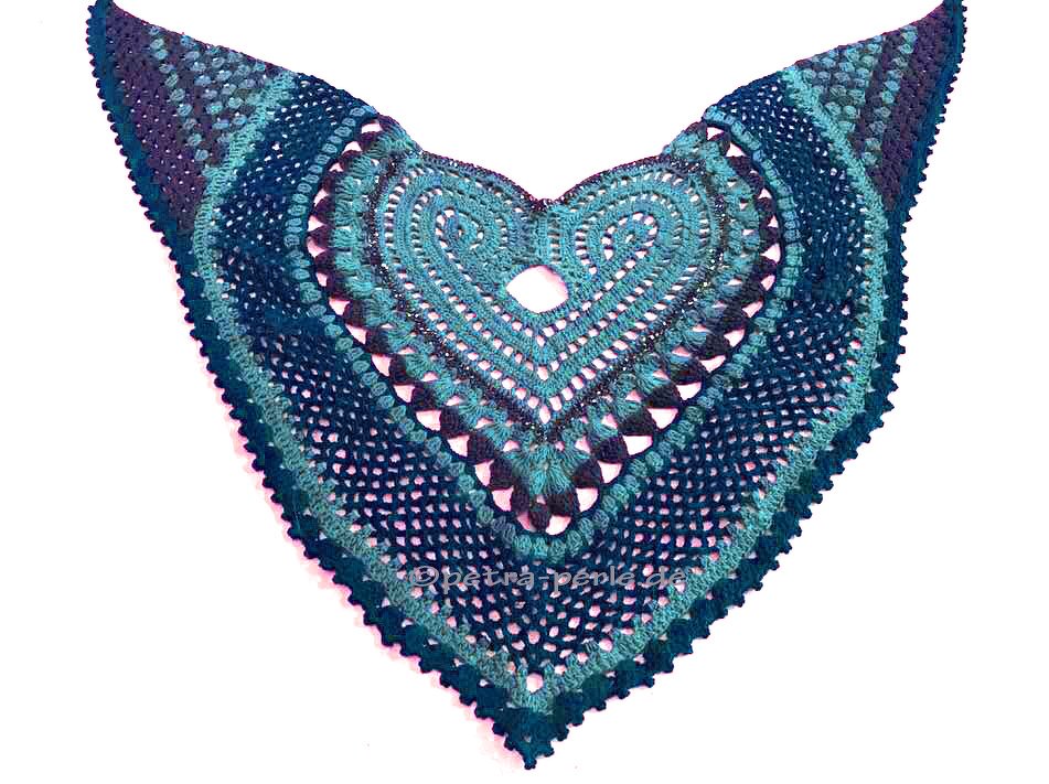 Luftiges Herztuch - Bild 2