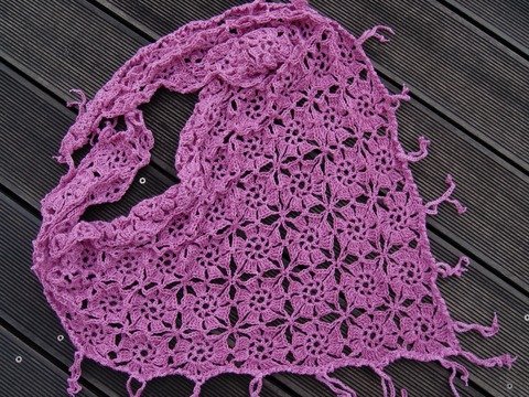 Häkelanleitung Dreieckstuch FEENZAUBER