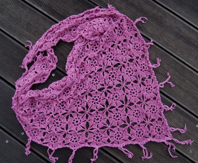 Häkelanleitung Dreieckstuch FEENZAUBER