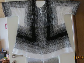 Häkelshirt Domino Gr.54 (kann aber angepasst werden)