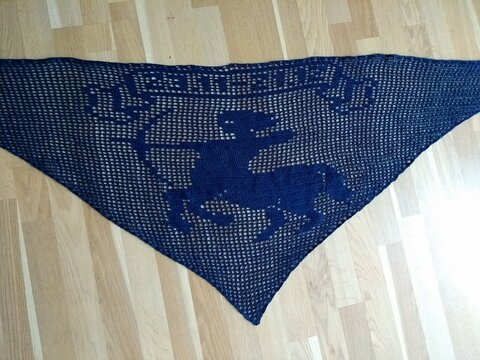 Motivtuch-Sternzeichen-Schütze (Häkelanleitung)