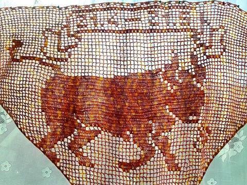 Motivtuch-Sternzeichen-Stier (Häkelanleitung)