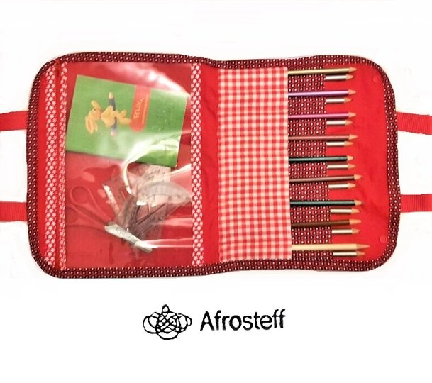 Nähanleitung für eine vielseitige Malmappe, Stifte-,Pinsel-oder Nadeltasche