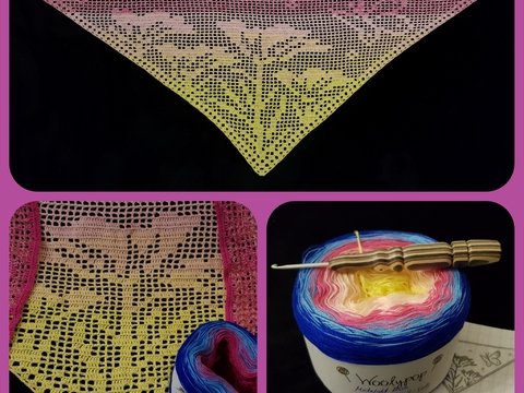 Tuch Frühlingserwachen klein