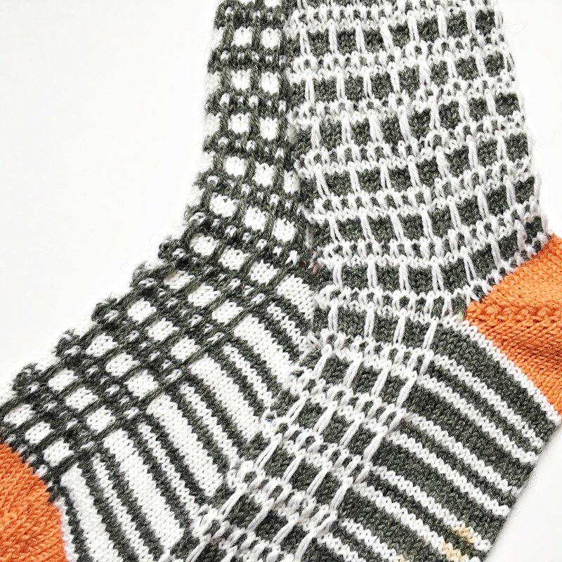 Socken "Two Dimensions"