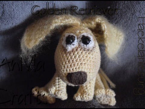 Häkelanleitung: Golden Retriever