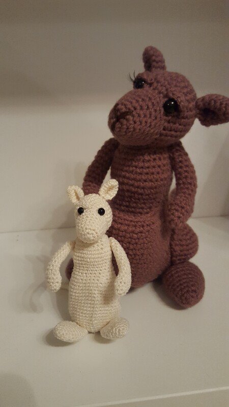 Häkelanleitung Känguru-Mama Arinya & Baby Khya PDF - Bild 4