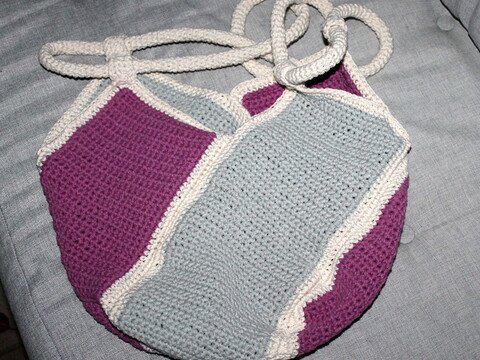 Tragetasche zum selber Häkeln Anleitung