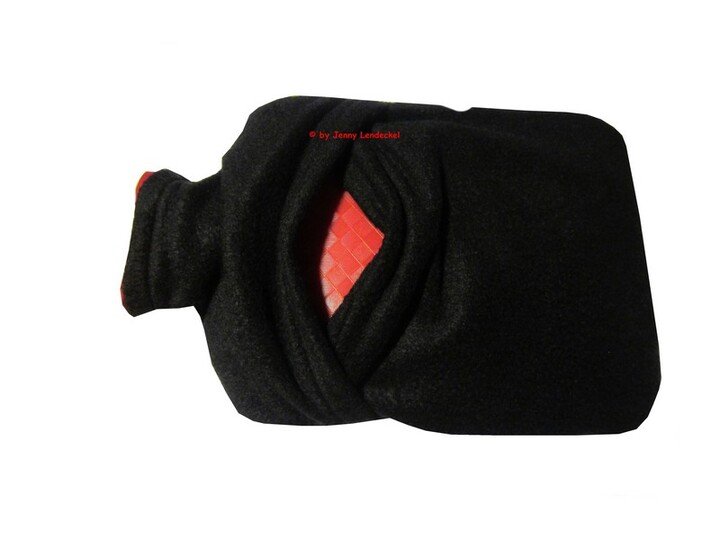 Wärmflaschenbezug - Schnittmuster & Nähanleitung