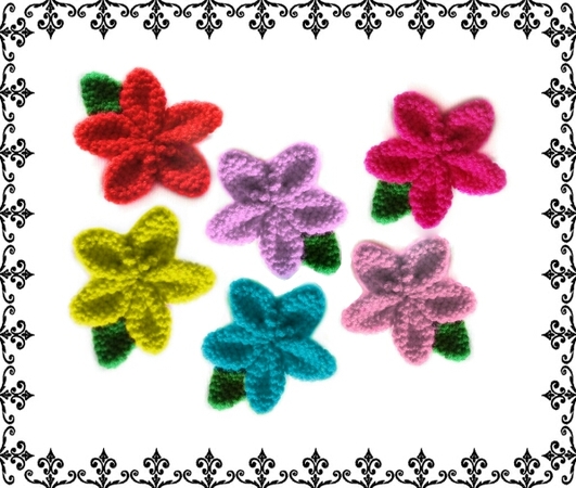 pattern flower amigurumi PDF english-deutsch-dutch