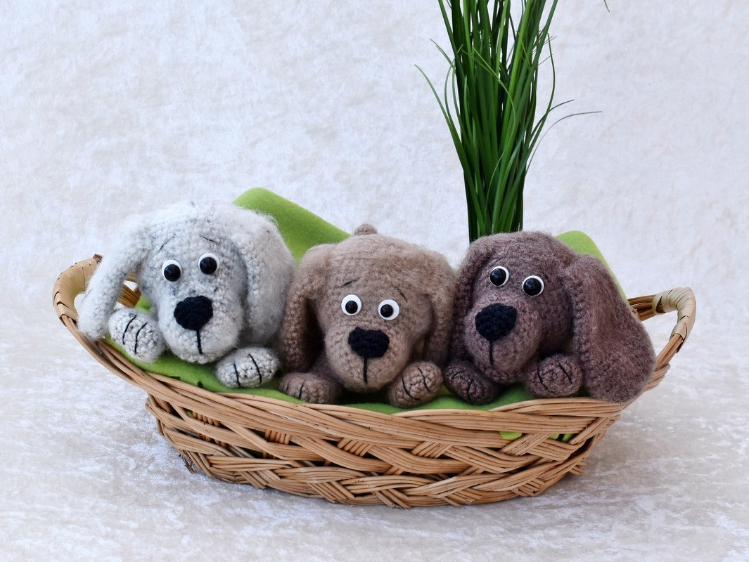 Häkelanleitung, Die Hundewelpen! - Bild 3