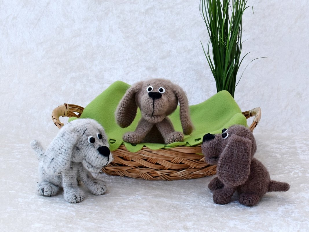 Häkelanleitung, Die Hundewelpen!