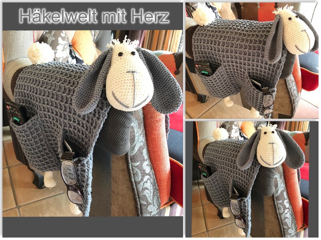 Häkeln / "Lucky" der Sessel - Organizer