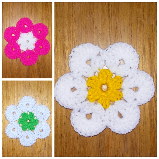 pattern flower PDF english-deutsch-dutch