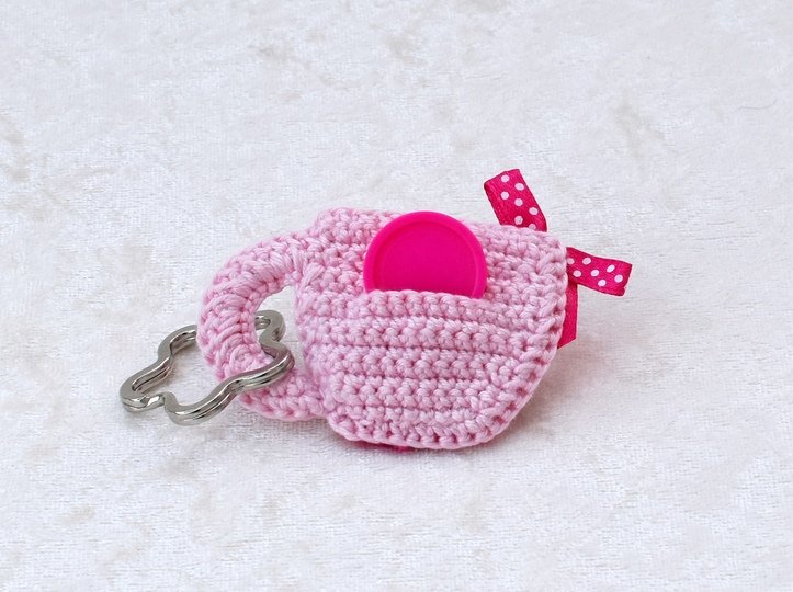 Häkelanleitung, "Chip-Tässchen" für Einkaufswagenchip! Ideal für Wollreste!