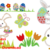 ✿ Ostern ✿ Stickdatei Hase Schmetterling Ei