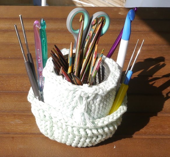 Häkelanleitung für Utensilo