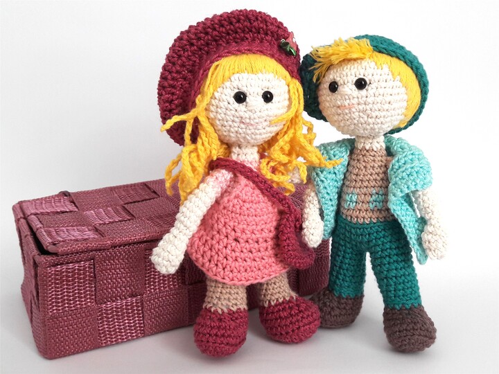 Ana & Boris Wuschel im Frühlingsoutfit