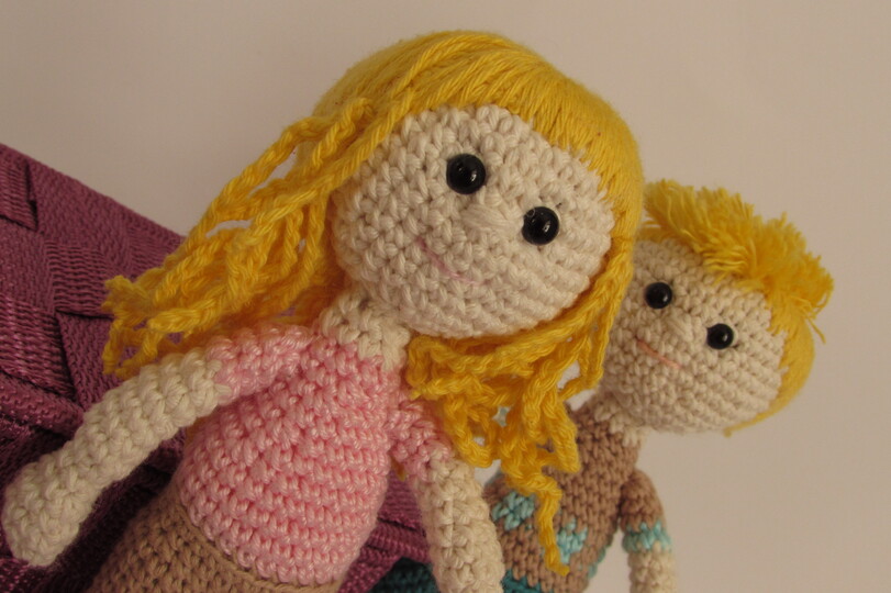 Ana & Boris Wuschel im Frühlingsoutfit