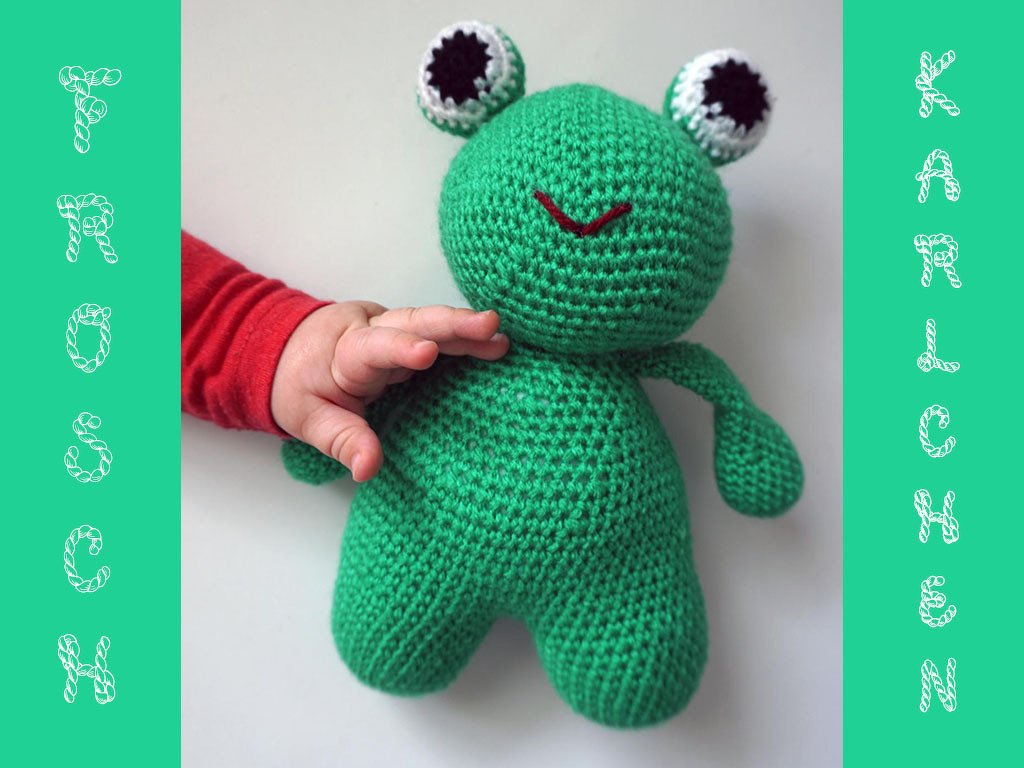 Crochet Pattern Frog Karlchen!