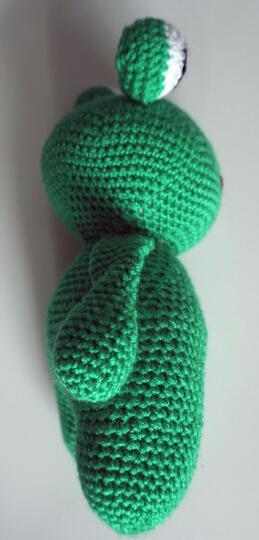 Häkelanleitung  Amigurumi Frosch Karlchen