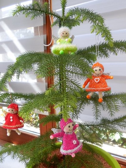 Strickanleitung Engelchen - Schutzengel - Taschenbaumler