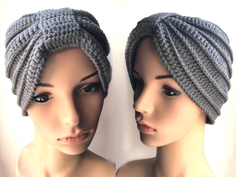 praktischer  Turban "Hollywood"