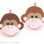 080 Crochet Pattern - Monkey Potholder or decor  - Amigurumi PDF file by Zabelina CP