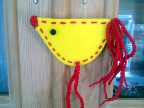 Bastelanleitung Vogel "Funny Bird"