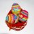 Amigurumi pattern for Easter Colorful Eggs. Crochet easter souvenir