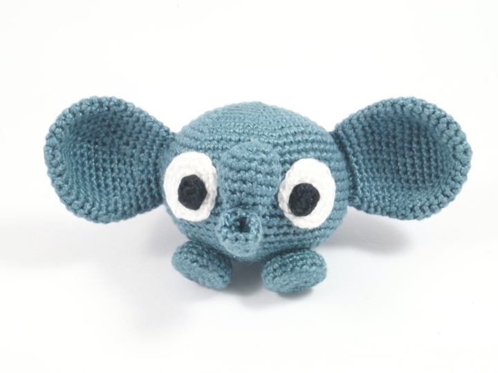 Witziges Elefantchen - Häkelanleitung
