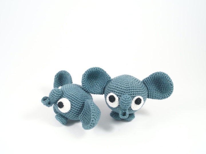 Witziges Elefantchen - Häkelanleitung