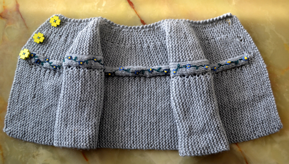 BABY SET - JÄCKCHEN "VERGISSMEINNICHT" UND KURZHOSE IN DREI GRÖßEN * STRICKANLEITUNG