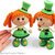 183 Crochet Pattern - Girl Doll in a St Patrick Leprechaun outfit - Amigurumi PDF file by Stelmakhova CP