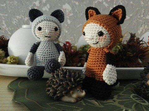 Häkelanleitung Fuchs Puppe
