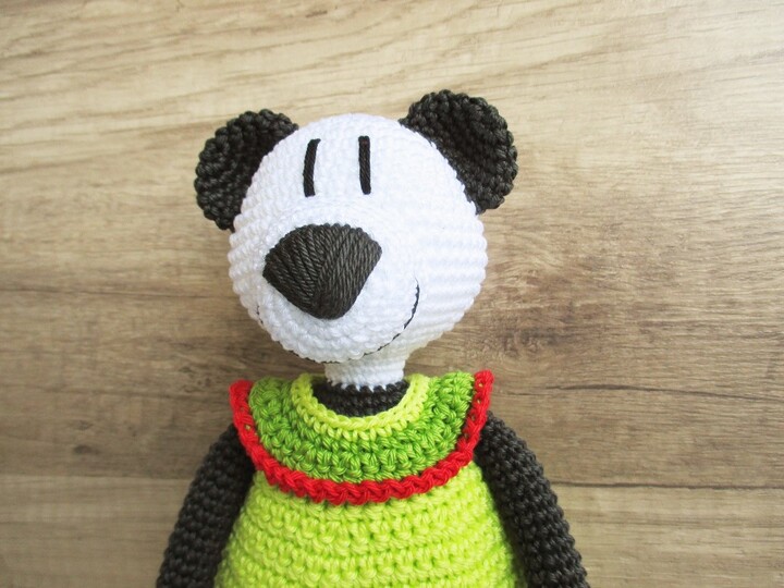 Häkelanleitung Sophie Panda