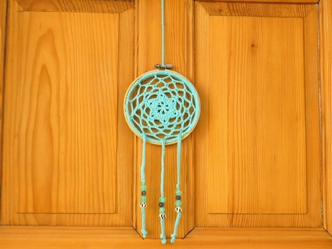 Traumfänger Meerblau