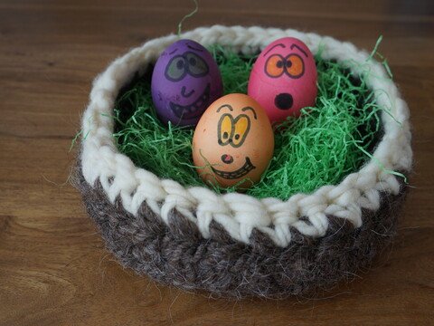 Körbchen Osternest